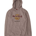 Męski sweter z kapturem Hard Rock Cafe Amsterdam z grafiką, duży, szary poliester