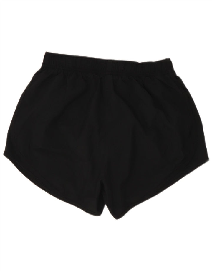 Damskie spodenki sportowe NIKE Dri Fit UK 10, małe, czarne, poliestrowe