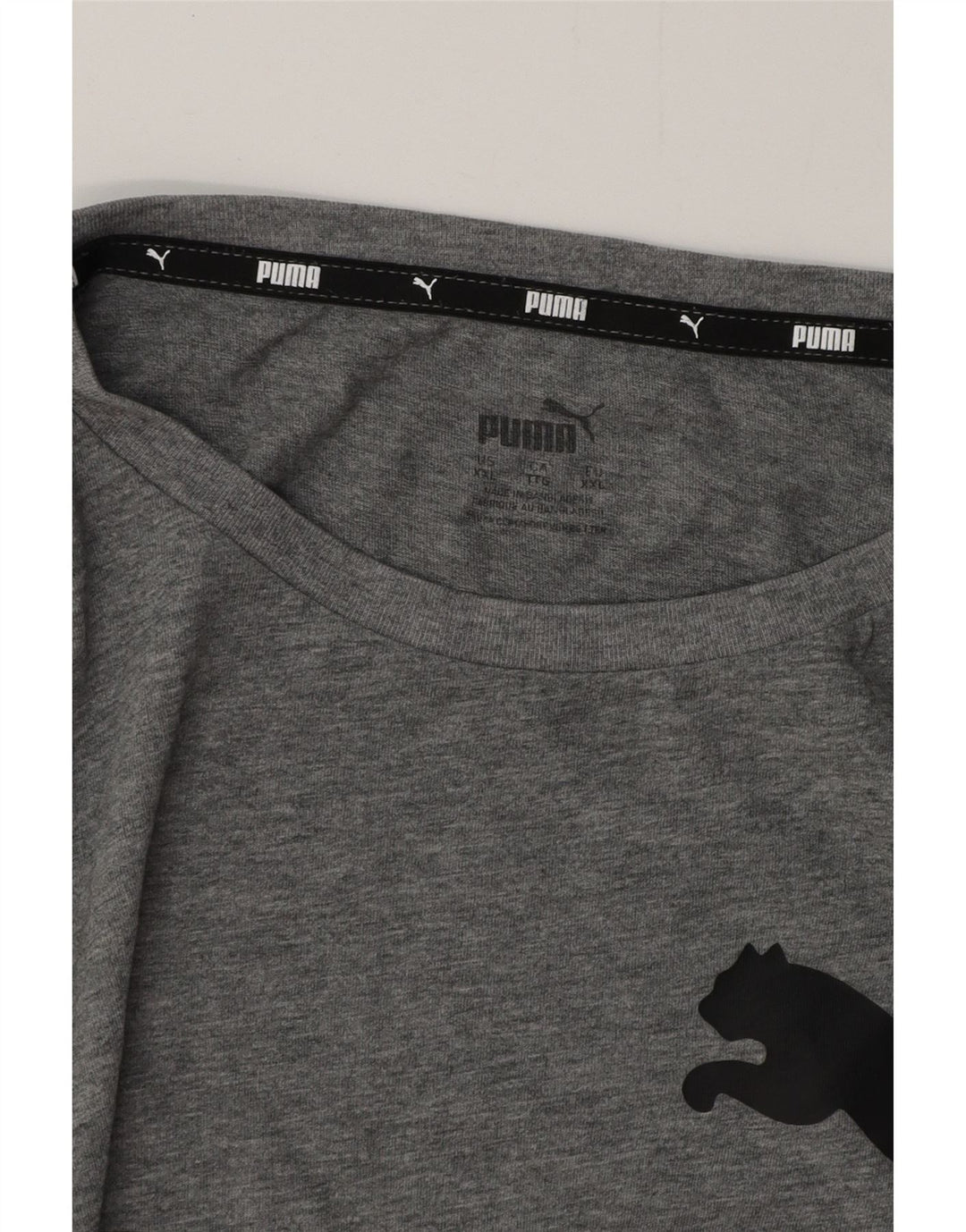 Męski T-shirt z grafiką PUMA Top 2XL Szary