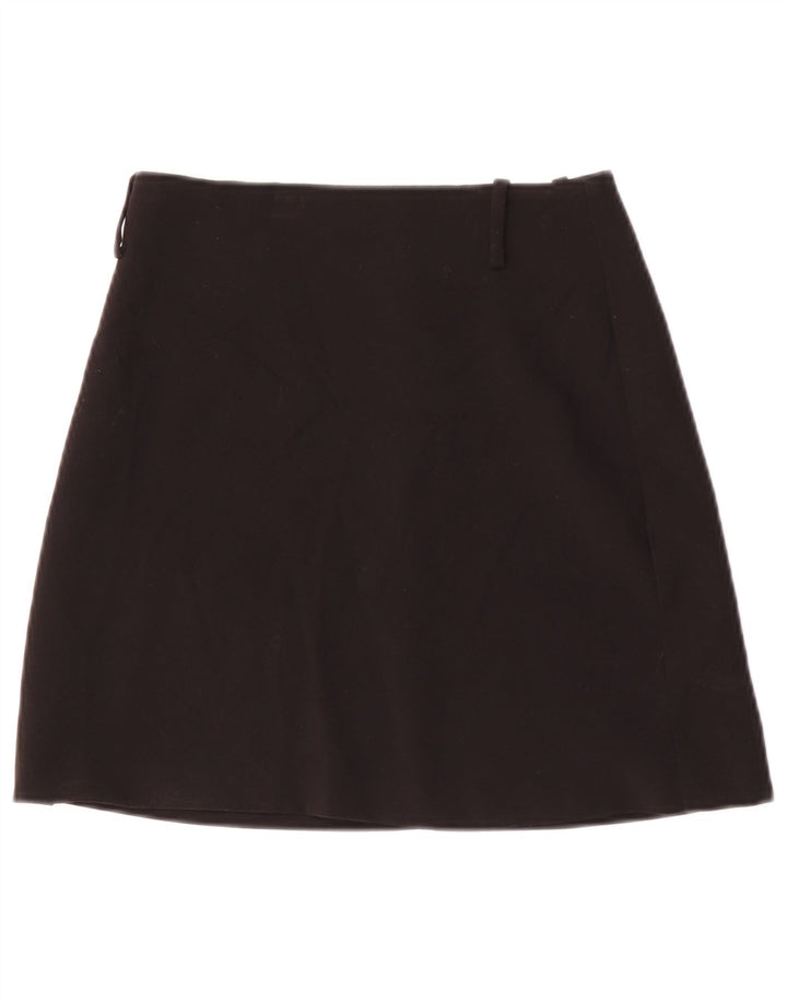 Spódnica mini damska Zara średnia W28 czarna