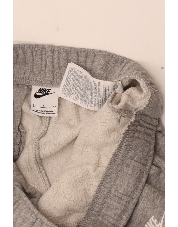 Męskie spodnie dresowe Nike, małe, szare, bawełniane