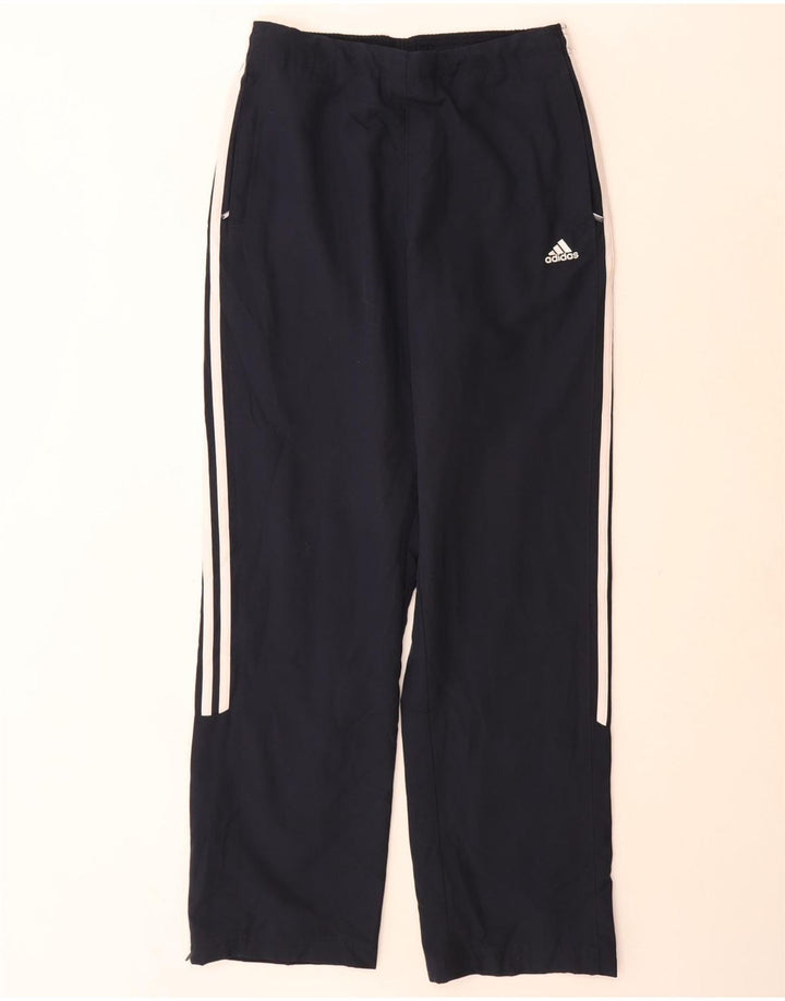 Damskie spodnie dresowe Adidas UK 12 Średni granatowy poliester