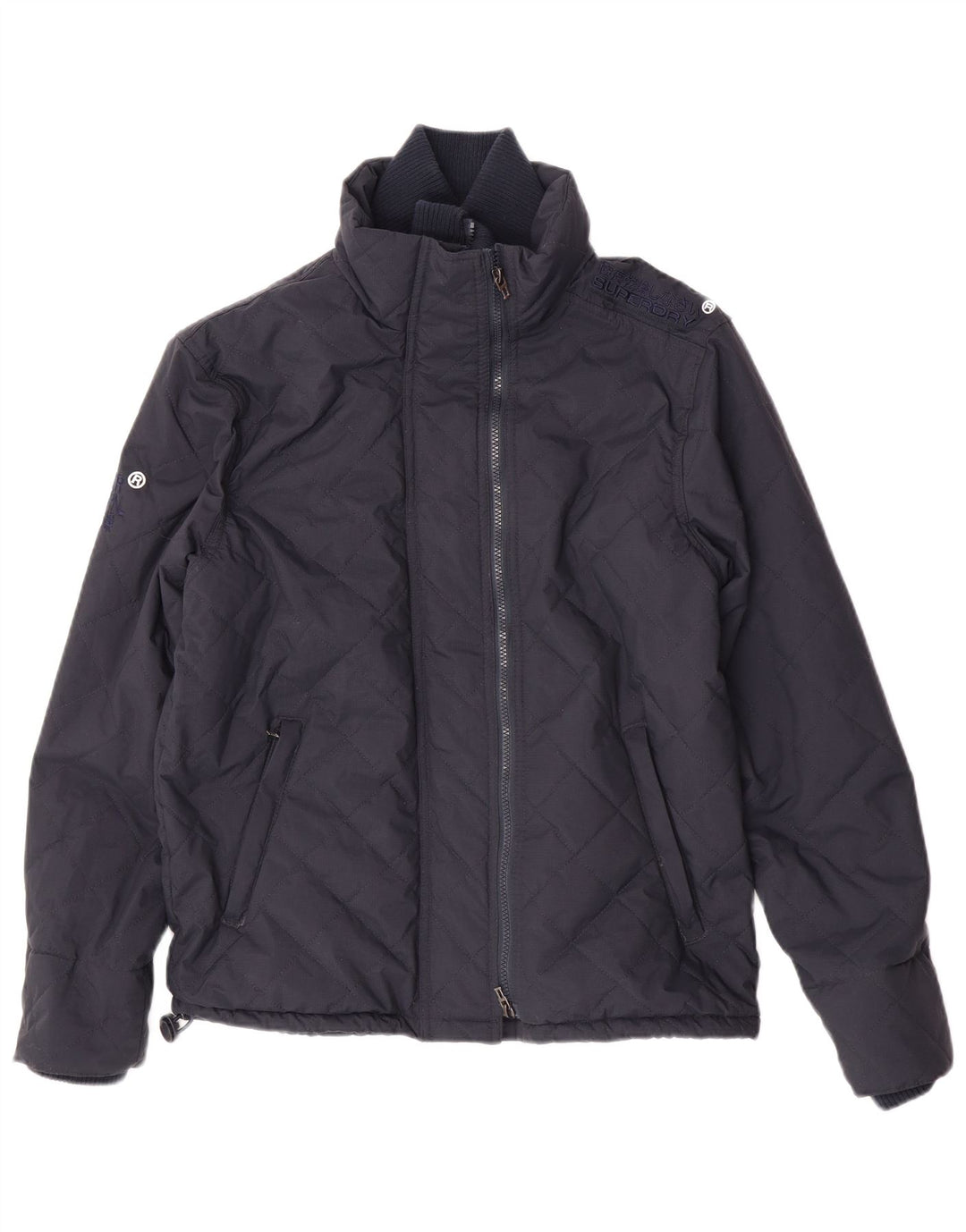 Męska ocieplana kurtka Superdry UK 38, średni granatowy nylon