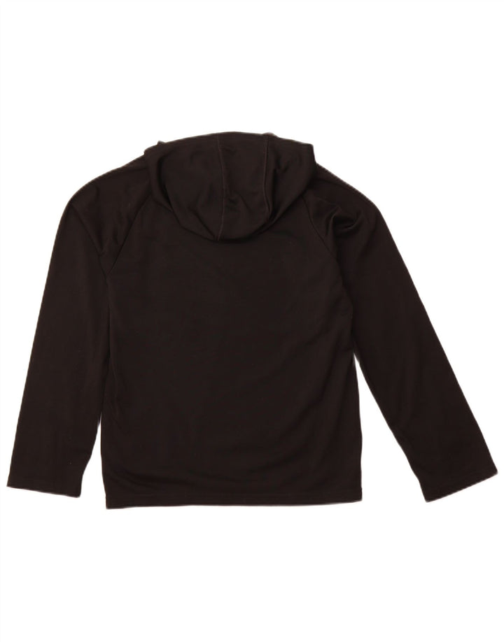 Chłopięcy sweter z kapturem PUMA 11-12 lat, czarny poliester