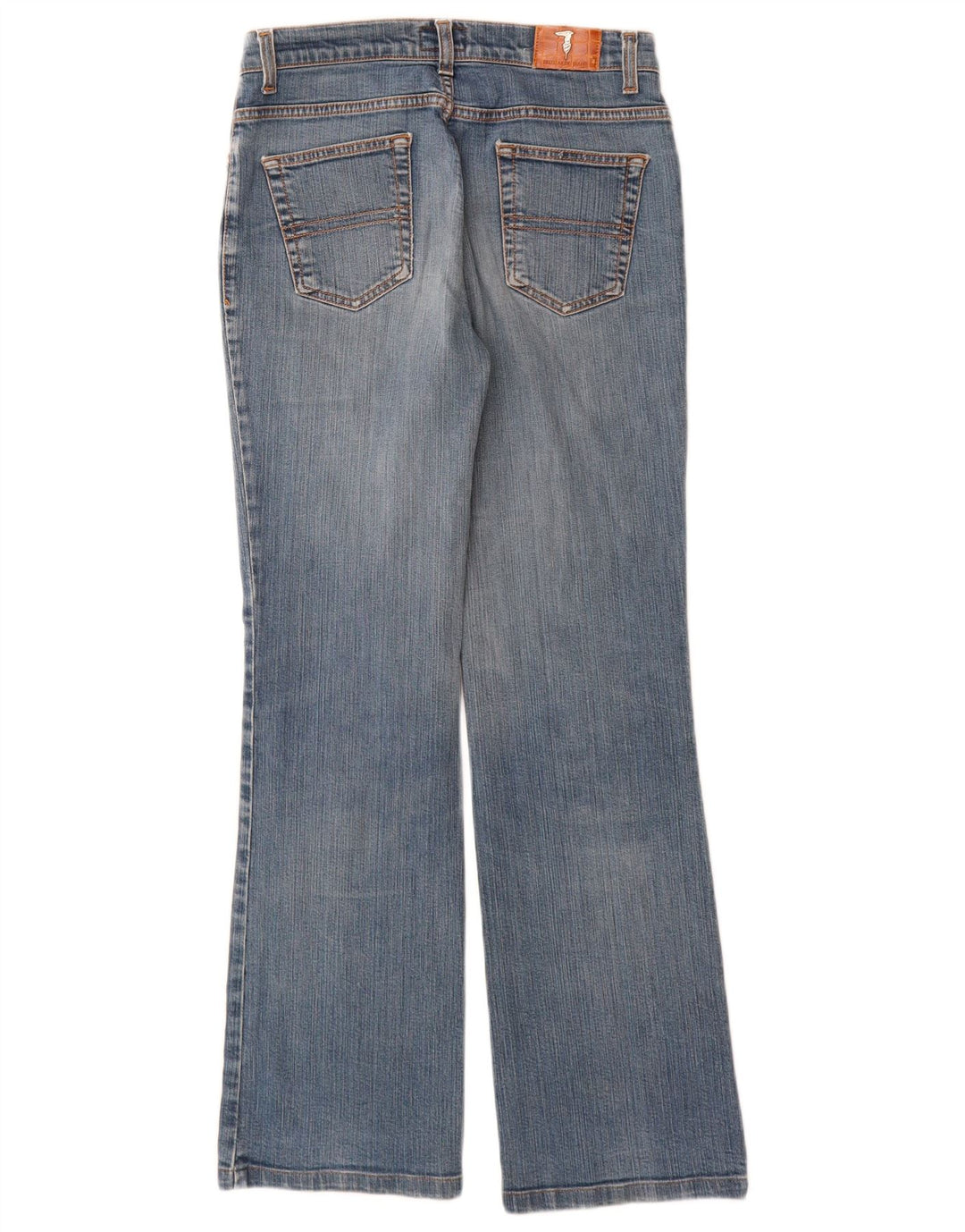 Damskie jeansy Trussardi Bootcut W27 L30 Niebieska bawełna