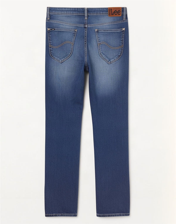 Męskie jeansy Lee Slim W32 L30 Niebieskie bawełniane