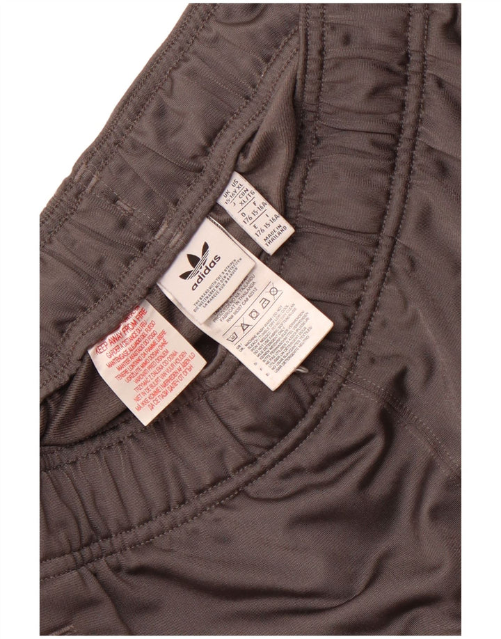 Adidas Chłopięce Spodnie Dresowe Joggery 15-16 Lat Szary Poliester