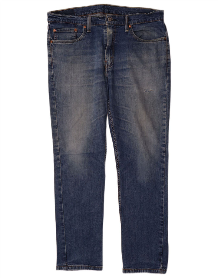 Męskie jeansy Levi's 511 Slim W36 L30 Niebieska bawełna