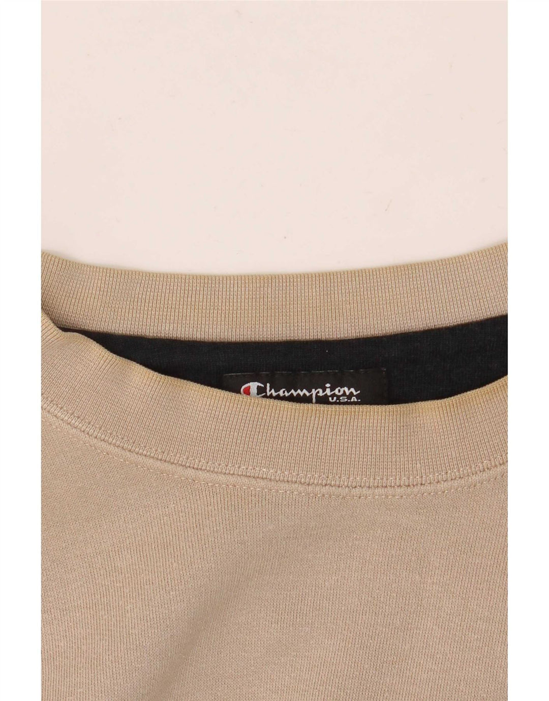 Męski sweter z grafiką Champion XL, beżowy