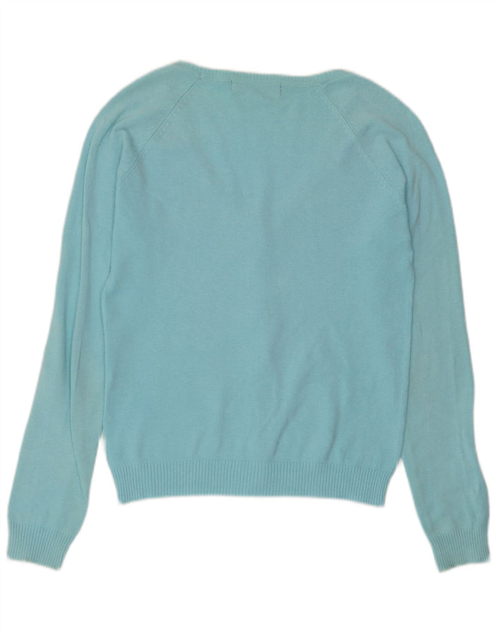 Sweter damski Zara, UK 12, średni niebieski, bawełniany