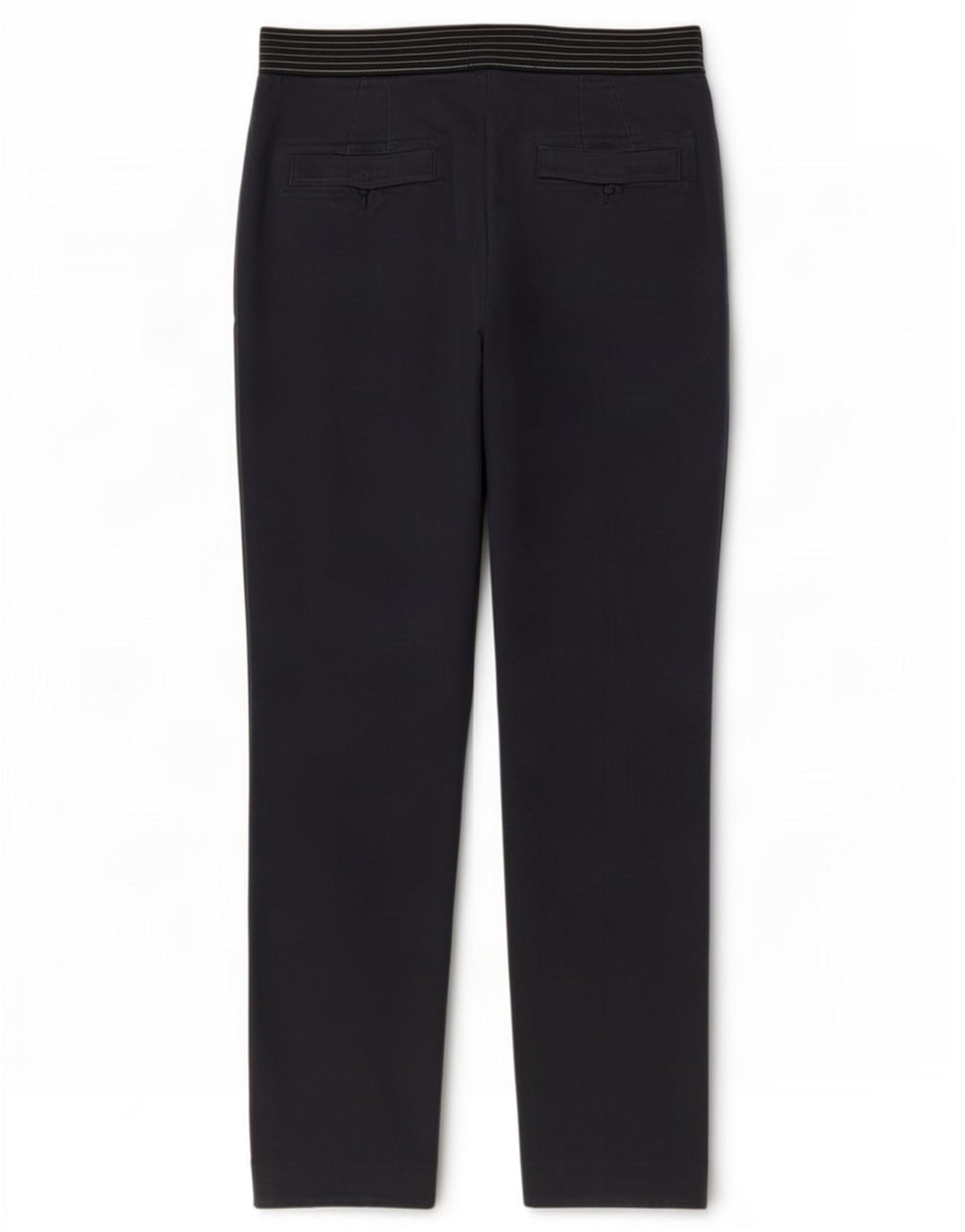 Spodnie damskie Zara Straight Chino Medium W28 L27 Granatowe