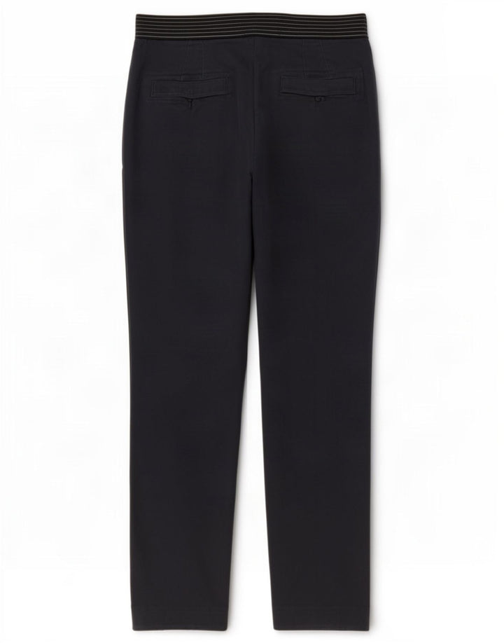 Spodnie damskie Zara Straight Chino Medium W28 L27 Granatowe