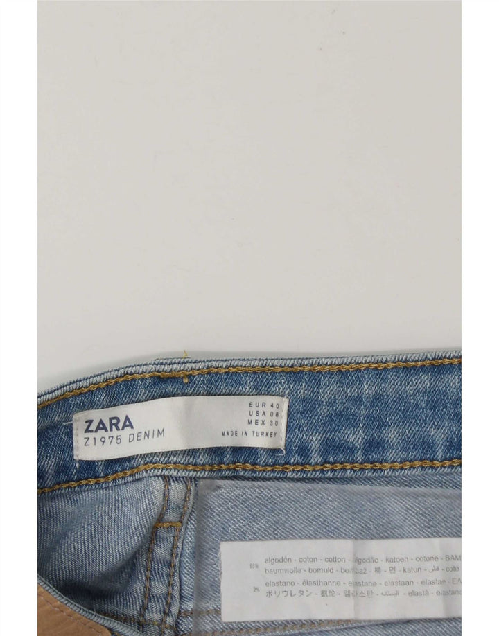 Damskie jeansy Zara Slim EU 40 Medium W30 L29 Niebieskie bawełniane