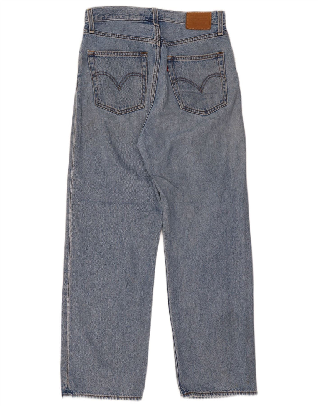 Damskie jeansy LEVI'S Ribcage Straight W27 L27 Niebieskie bawełniane