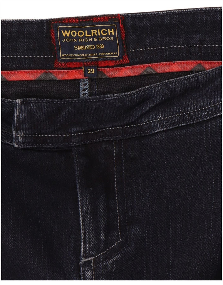 Damska spódnica dżinsowa Woolrich W29 Średni granat