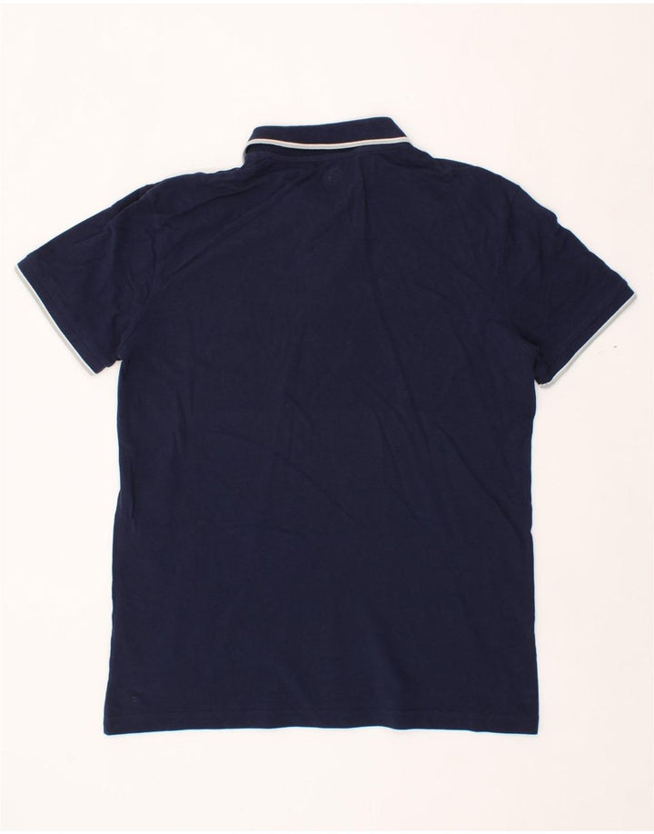 KAPPA Mens Polo Shirt XL Navy Blue Cotton Vintage Kappa and Second-Hand Kappa from Messina Hembry 