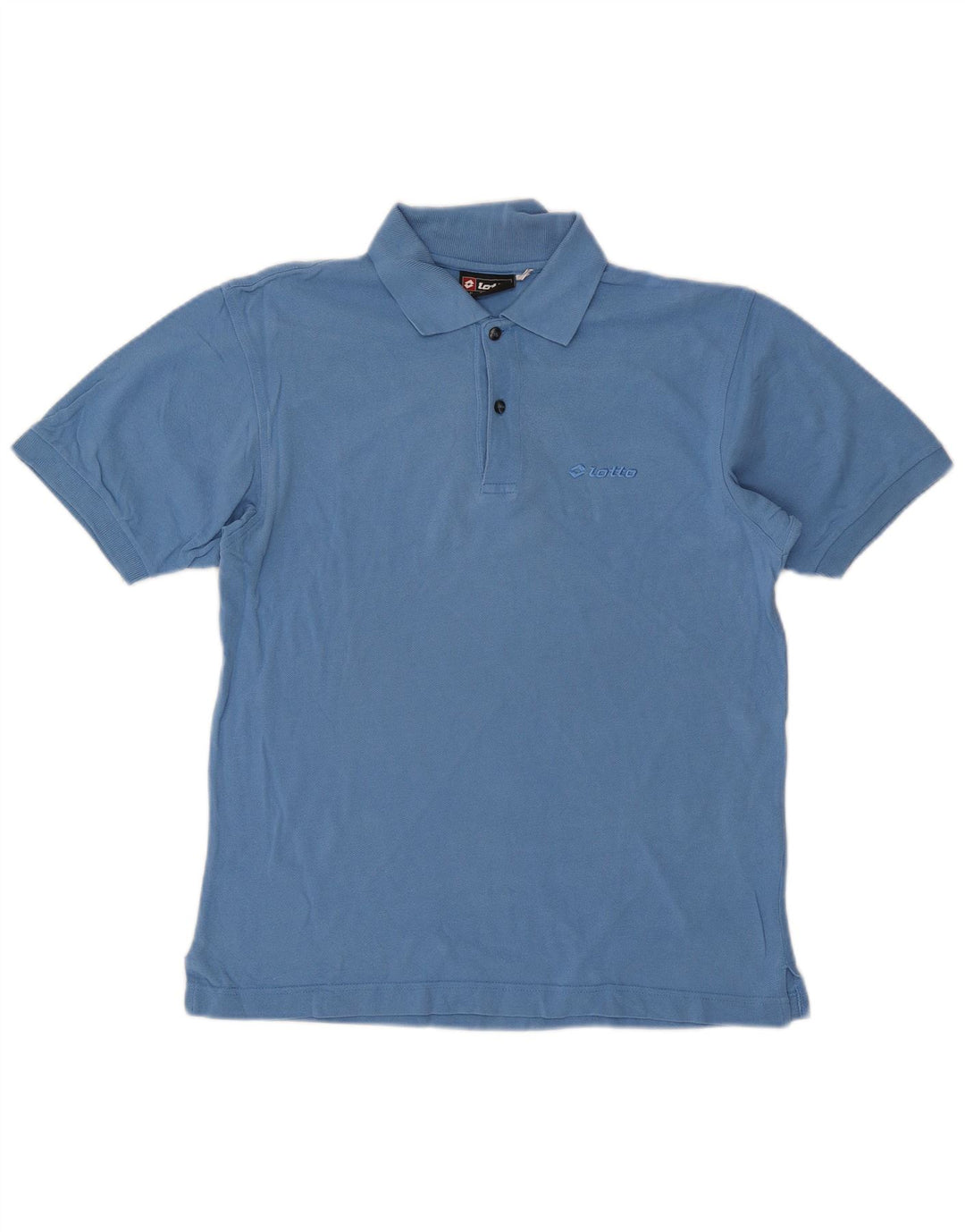 LOTTO Mens Polo Shirt Medium Blue