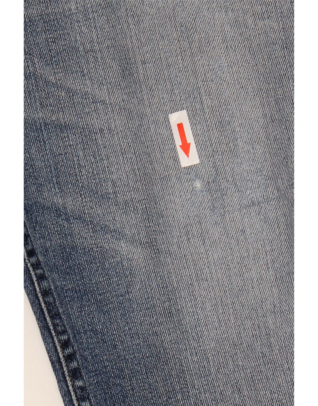 Damskie jeansy Lee Daren Straight W34 L30 Niebieskie bawełniane