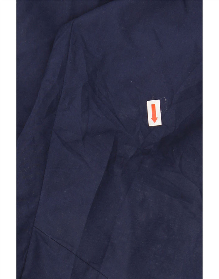 ERREA Mens Tracksuit Top Jacket XL Navy Blue Colourblock Polyester Vintage Errea and Second-Hand Errea from Messina Hembry 