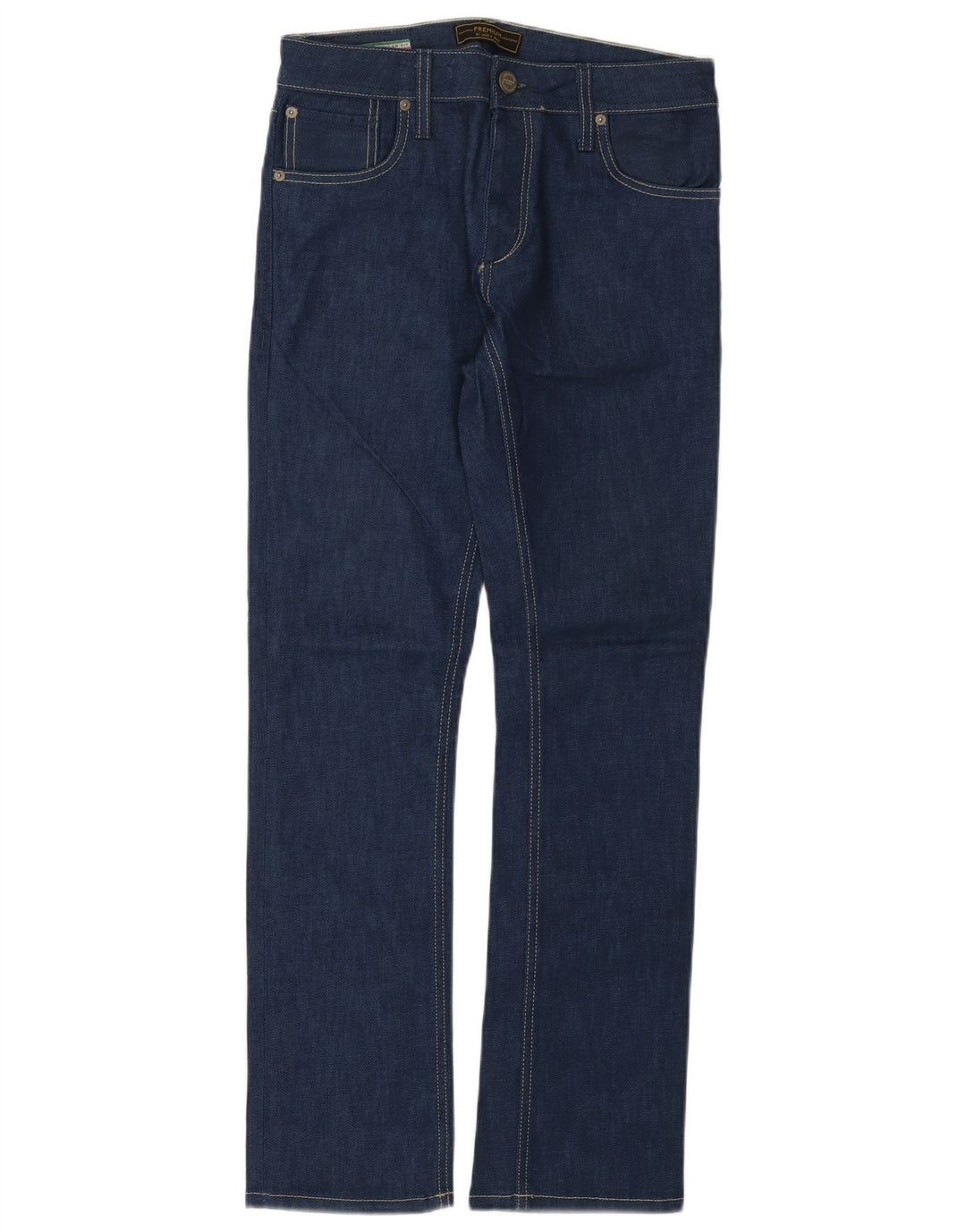 Męskie proste dżinsy Jack & Jones W29 L30 Niebieskie bawełniane