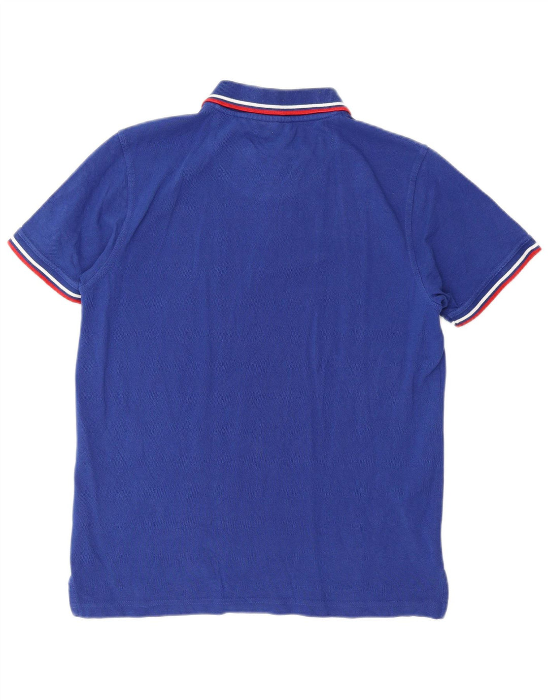 Męska koszulka polo Pierre Cardin o regularnym kroju, mała, niebieska, bawełniana