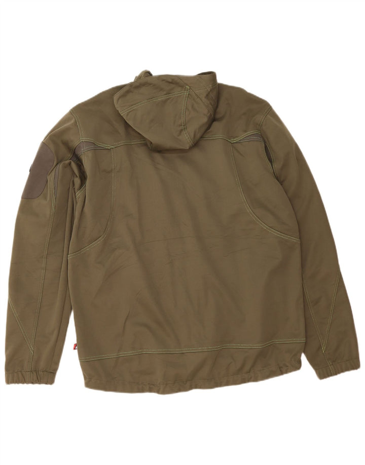 Męska bluza dresowa z kapturem OCK XL, poliester khaki