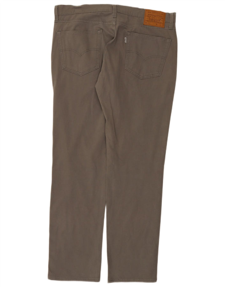 Męskie spodnie Levi's 511 Slim Casual W36 L32 Szare