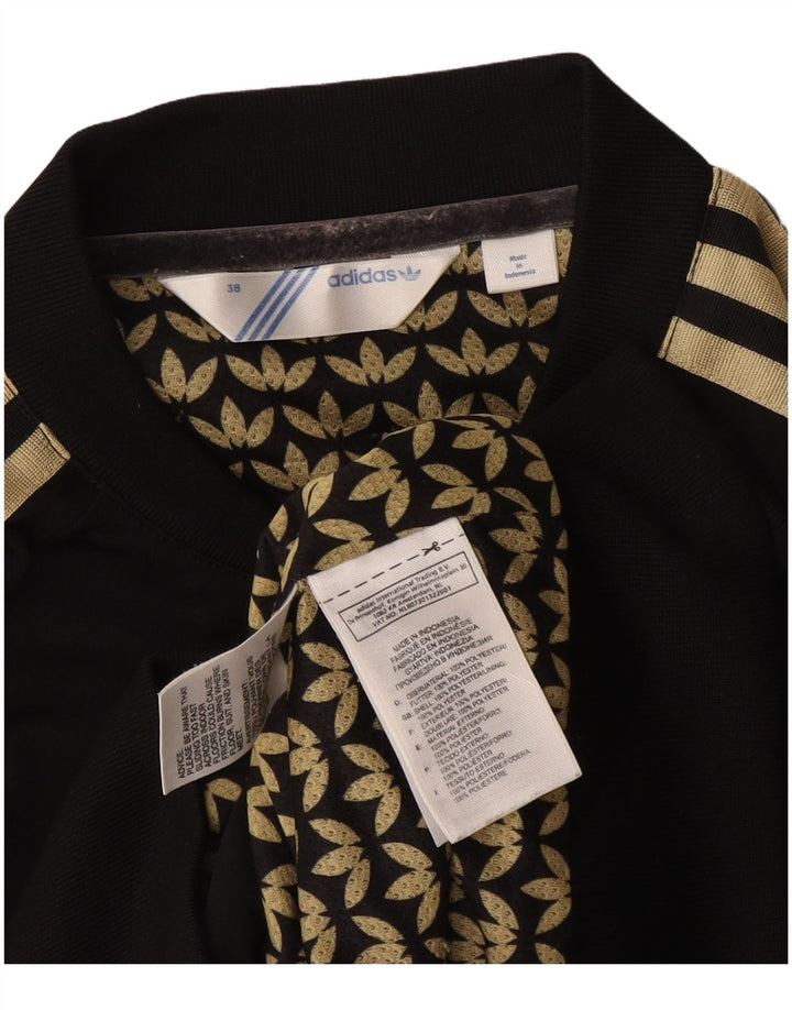 Damska kurtka dresowa Adidas Crop Graphic EU 38 Medium Black