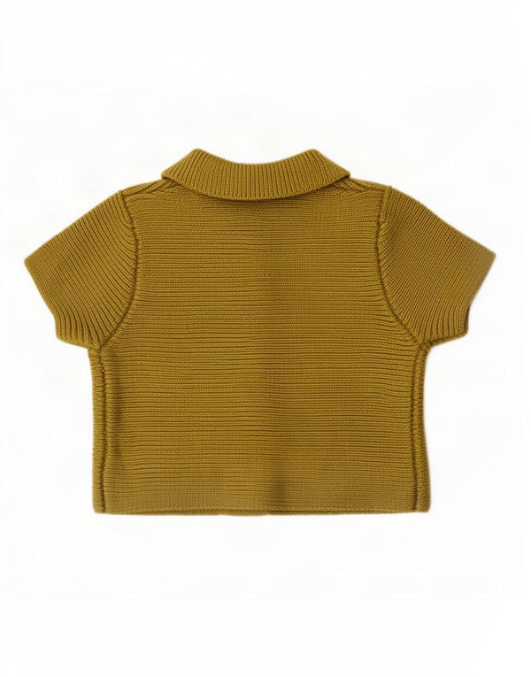 Damski kardigan z krótkim rękawem Zara UK 14 Medium Khaki