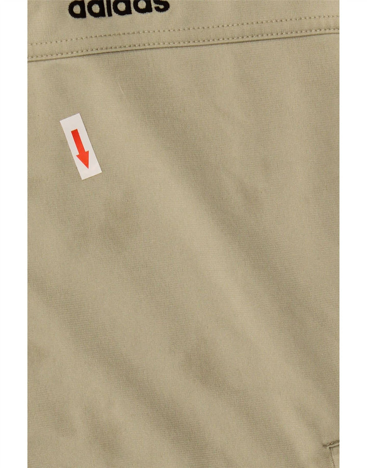 Męska kurtka dresowa Adidas UK 38/40 Medium Khaki Poliester