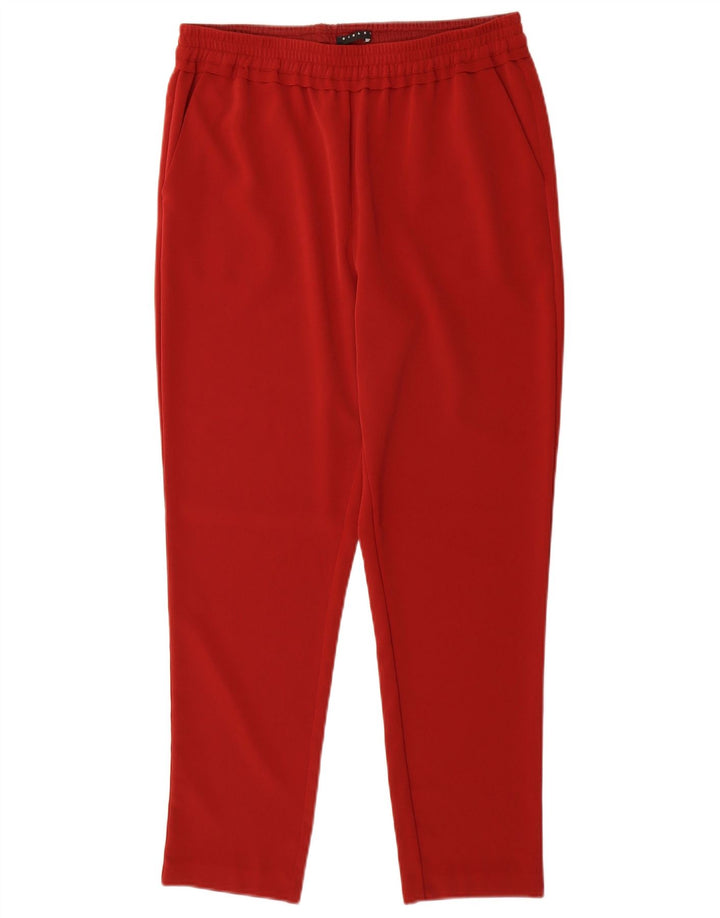 Damskie spodnie dresowe Sisley UK 14 Medium Red