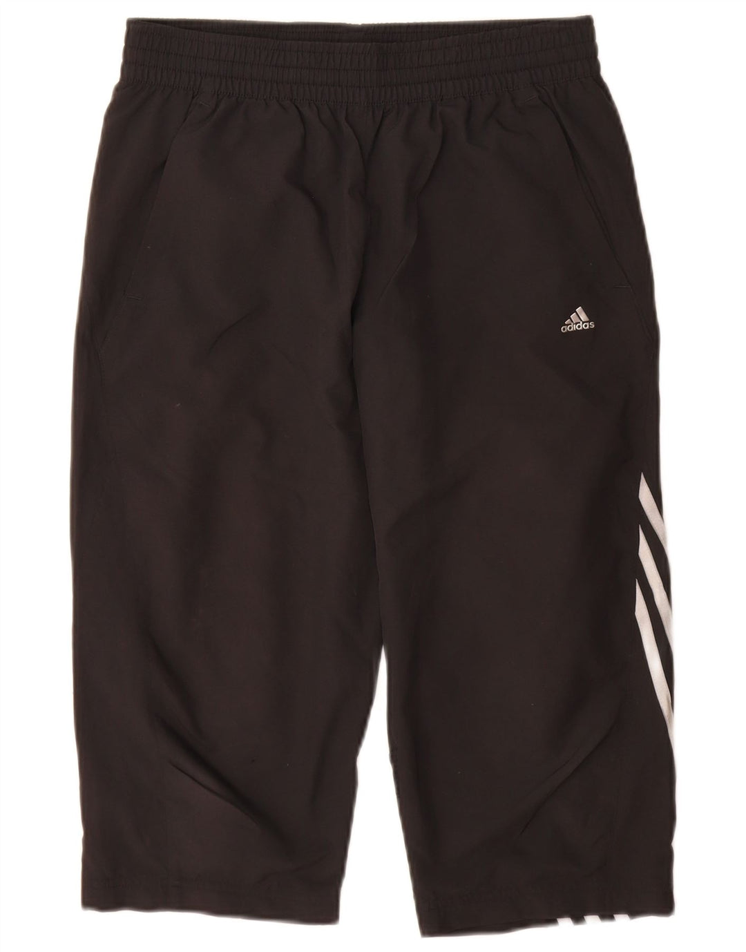 Adidas Chłopięce Spodnie Dresowe Climacool Capri 15-16 Lat Czarny Poliester