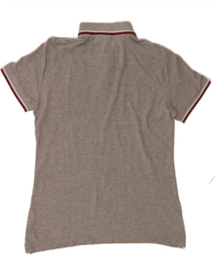 DIADORA Mens Polo Shirt Large Grey Vintage Diadora and Second-Hand Diadora from Messina Hembry 