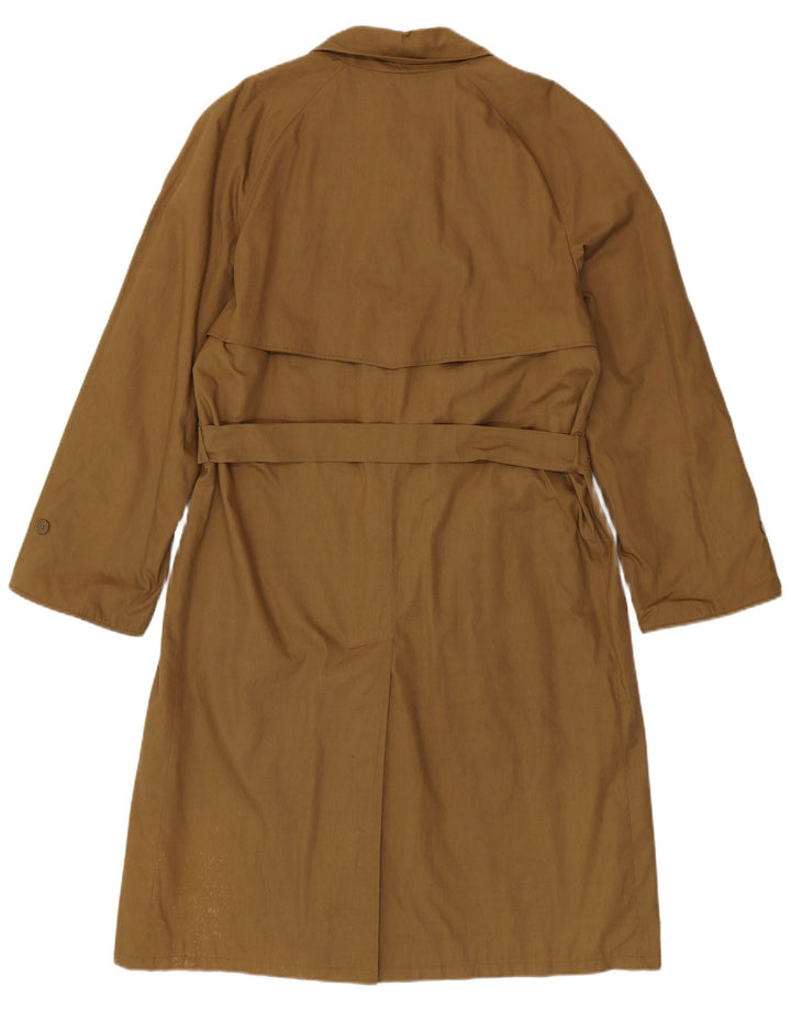 Męski trencz MICHELI IT 48 Średni brązowy bawełniany