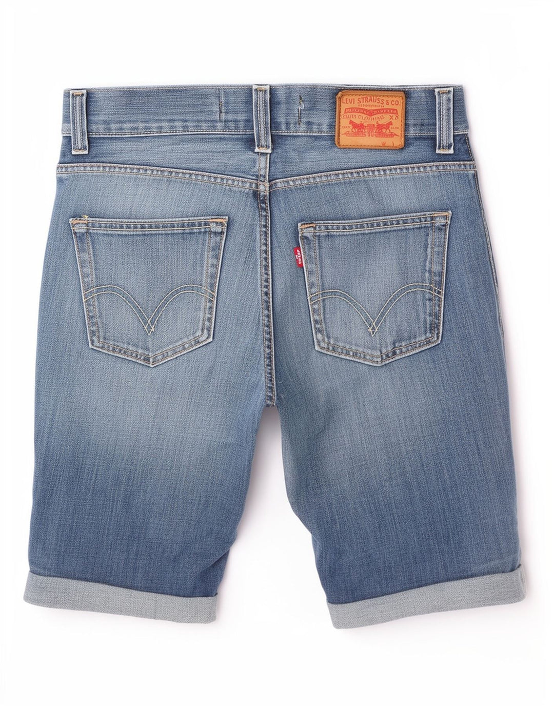 Męskie spodenki jeansowe Levi's 506 W31 Średnioniebieskie, bawełniane