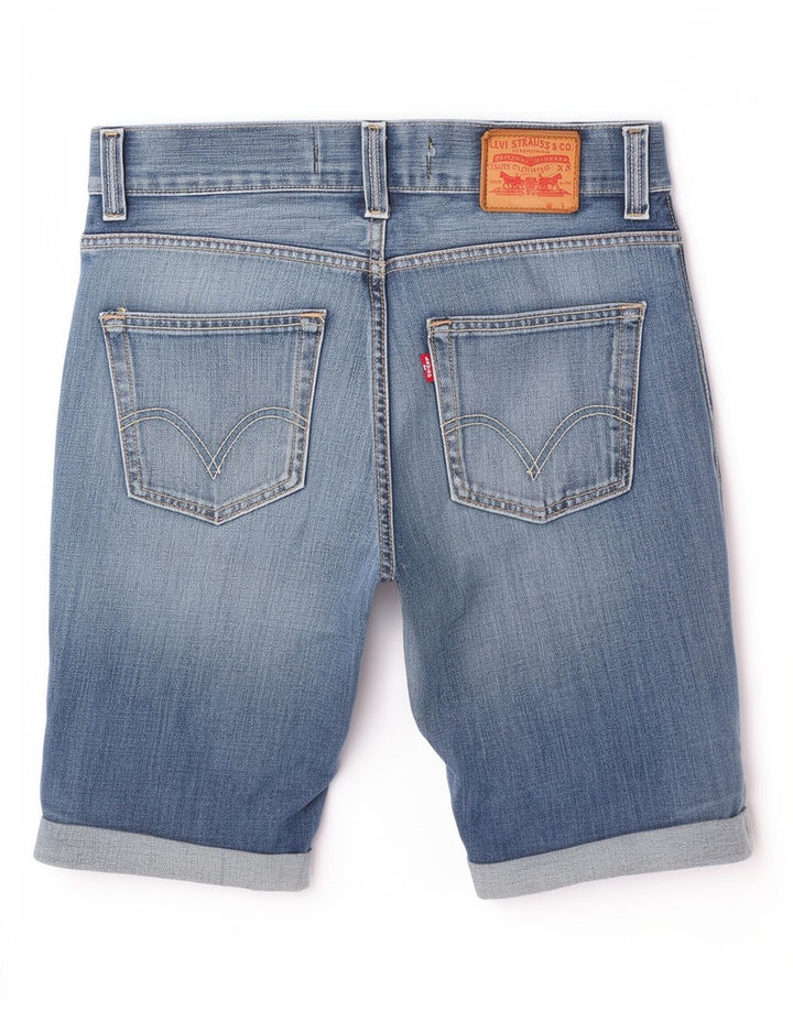 Męskie spodenki jeansowe Levi's 506 W31 Średnioniebieskie, bawełniane