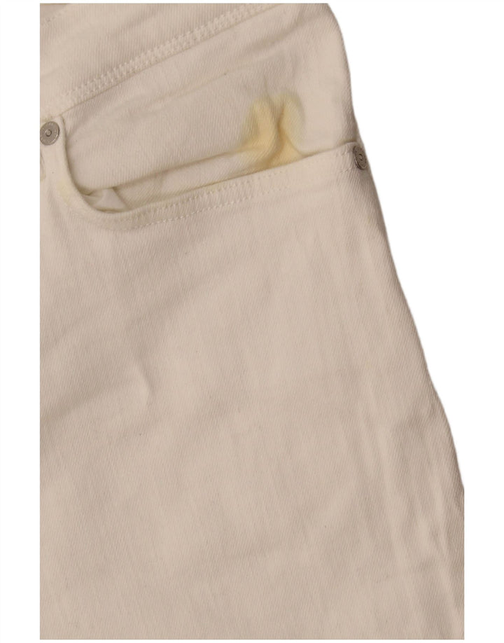 Męskie jeansy slim fit Zara EU 42 Large W32 L29 białe