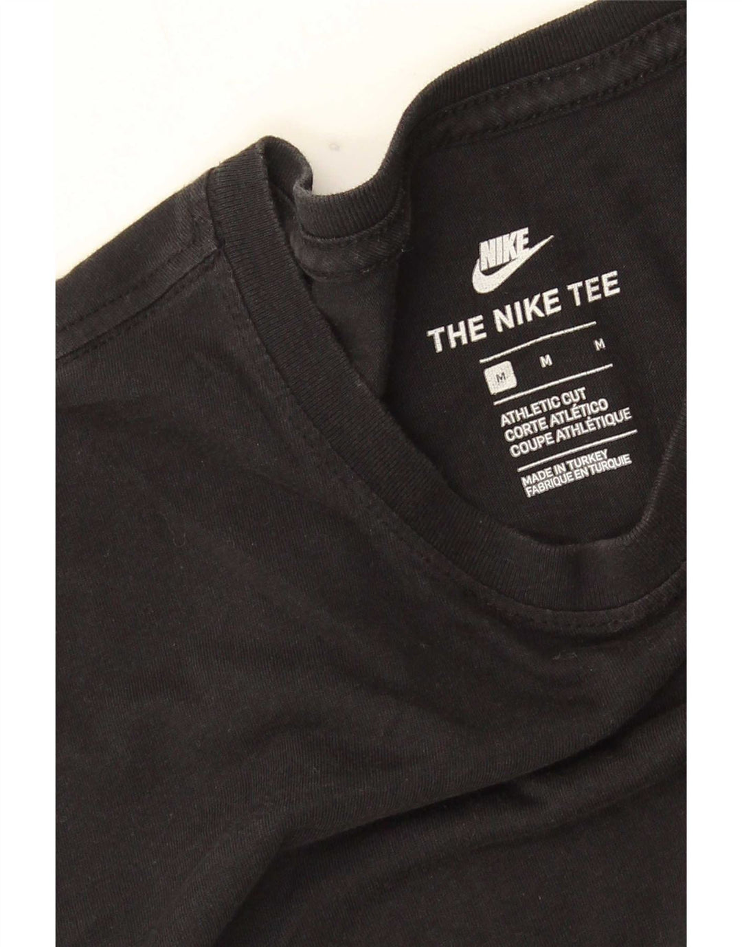 Męski T-shirt Nike o kroju sportowym, średni czarny