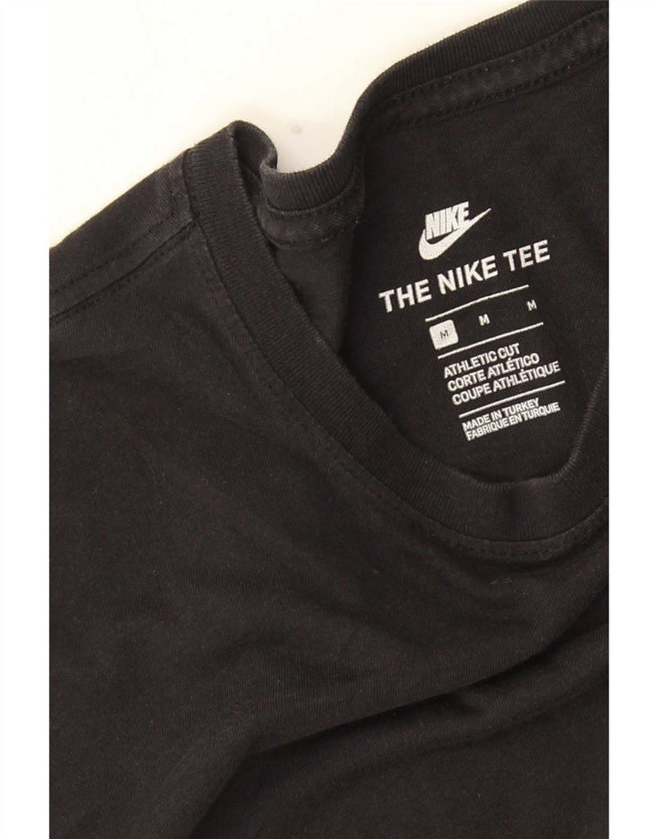 Męski T-shirt Nike o kroju sportowym, średni czarny