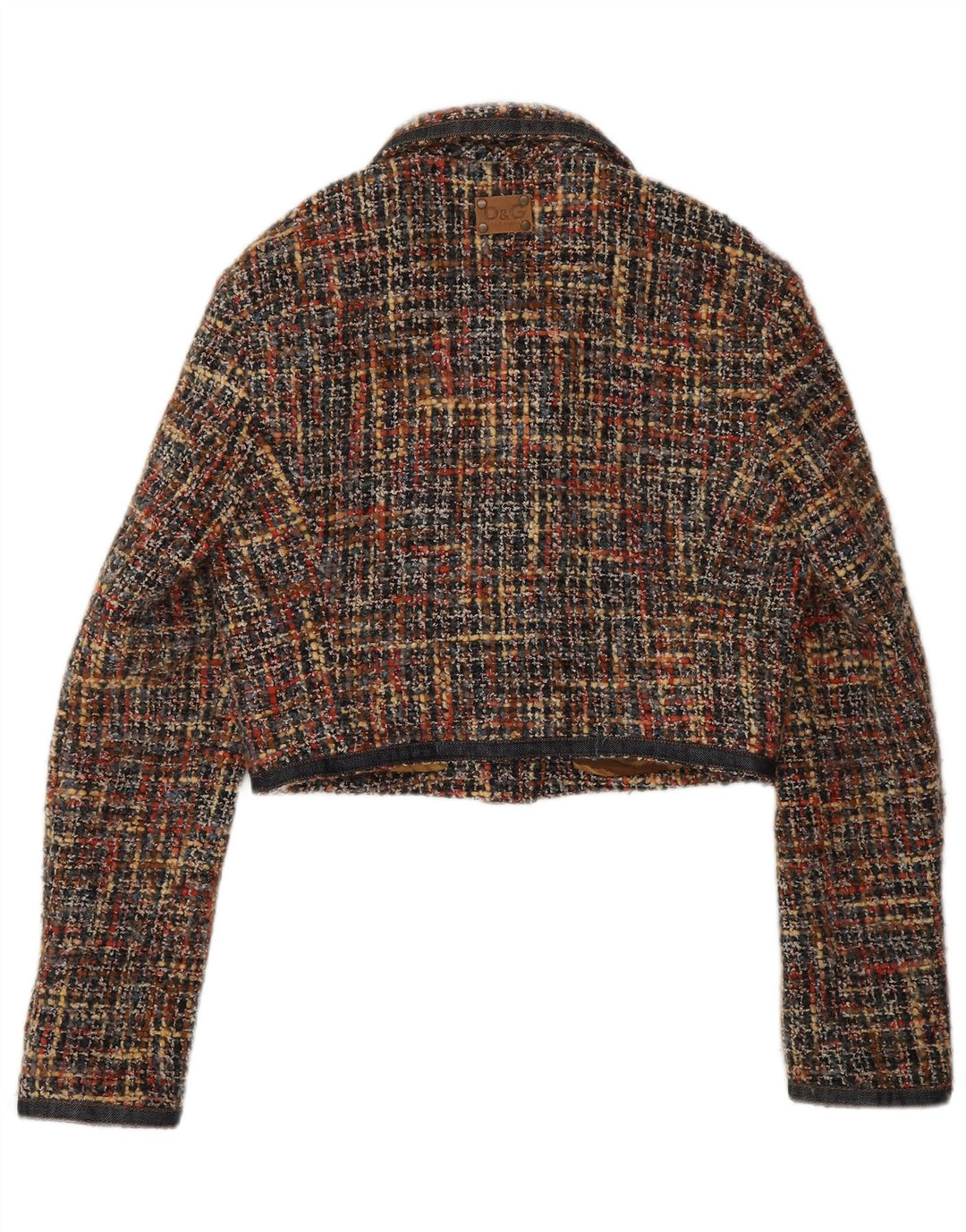 Damska marynarka DOLCE & GABBANA UK 12, średnia, wielokolorowa, nakrapiana