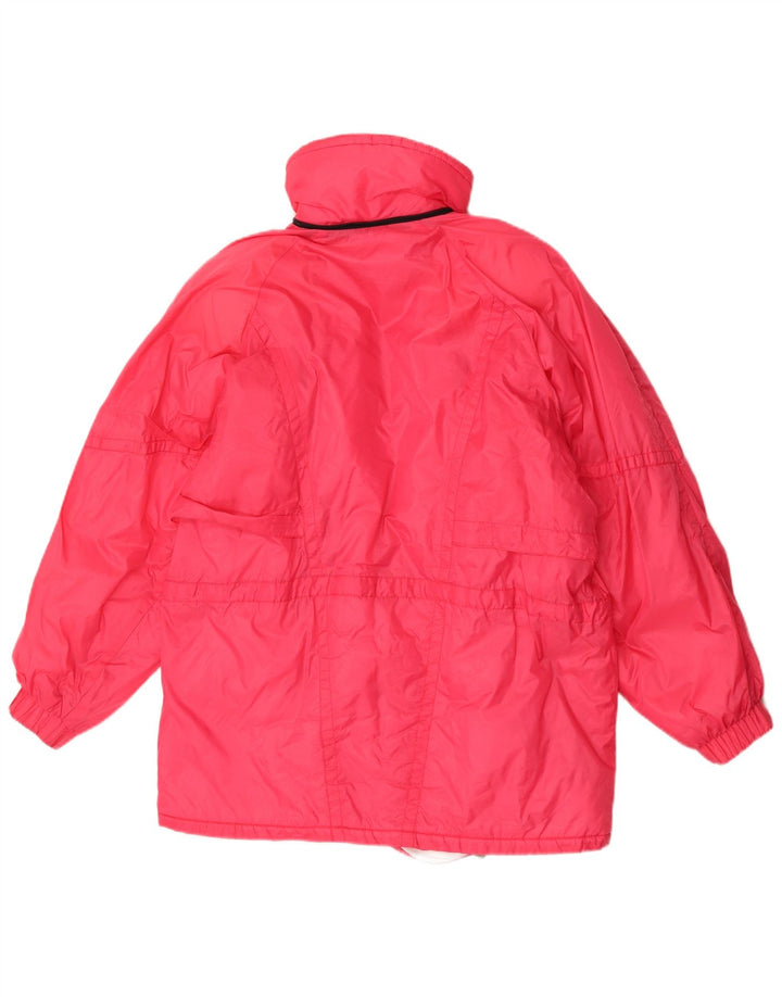 Damska kurtka wiatrówka Vintage UK 10 Small Pink Poliamid