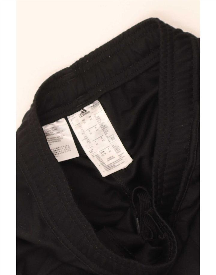 Damskie spodnie dresowe Adidas UK 4 XS, czarne, poliestrowe