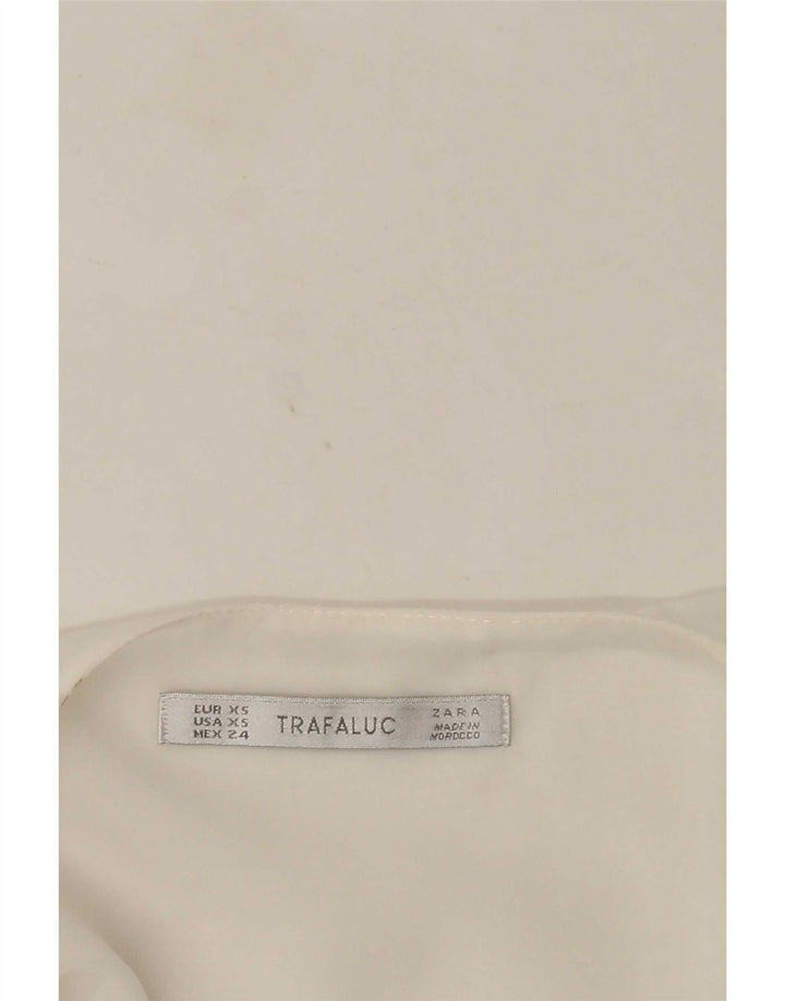 Top damski Zara Trafaluc Cami UK 6 XS biały