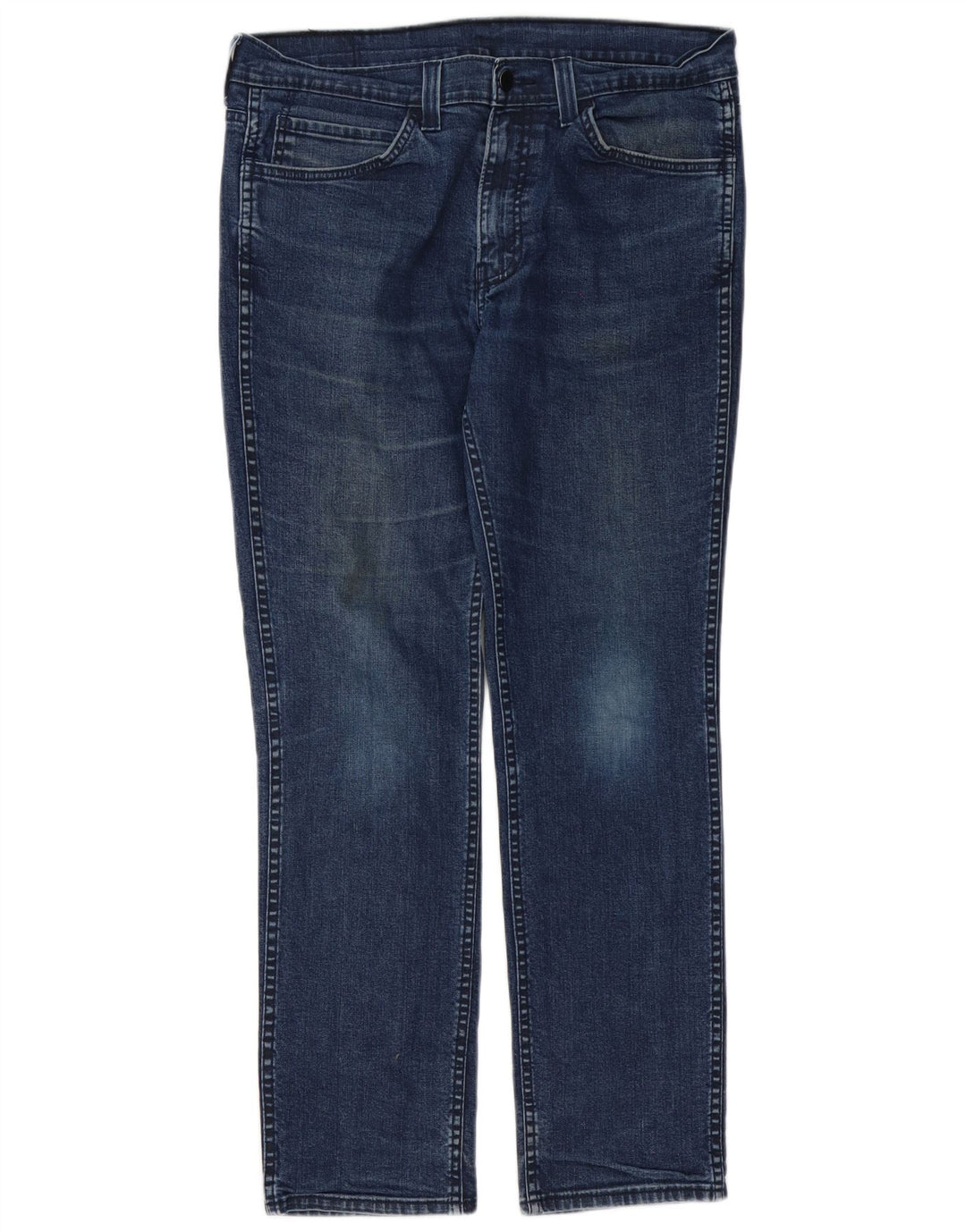 Męskie jeansy Levi's 511 Slim W34 L32 Granatowa bawełna