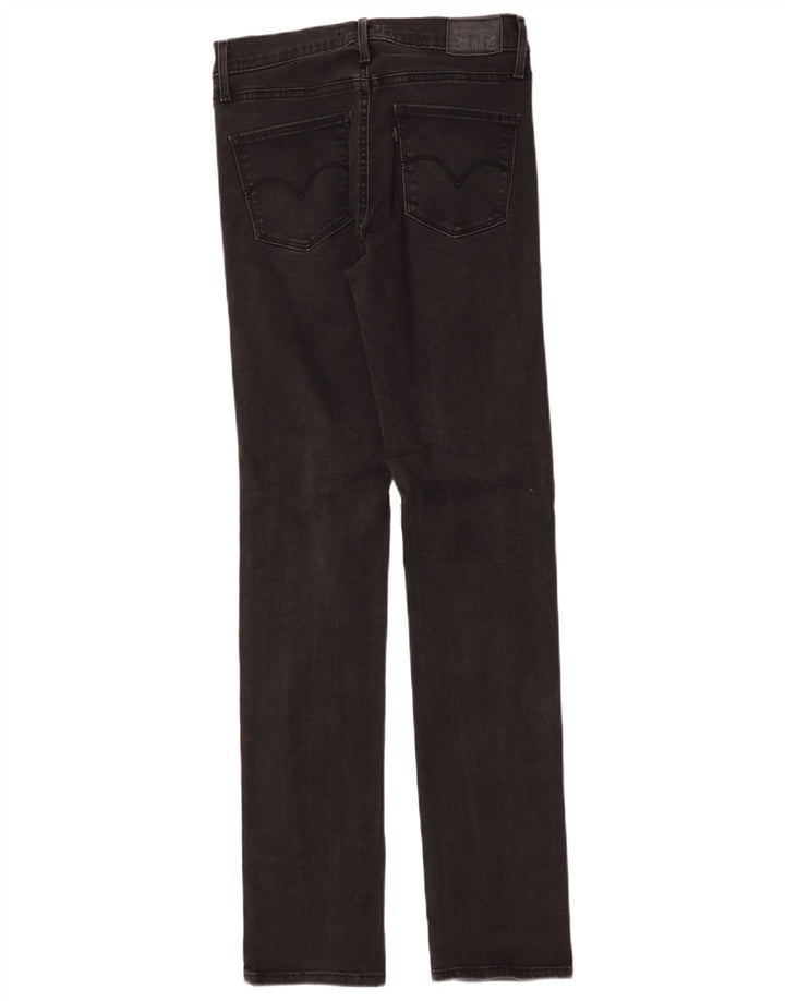 Damskie jeansy wyszczuplające Levi's W29 L32 Czarne bawełniane