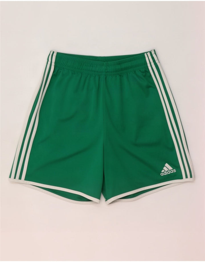Męskie spodenki sportowe Adidas Climalite, duże, zielone, z poliestru