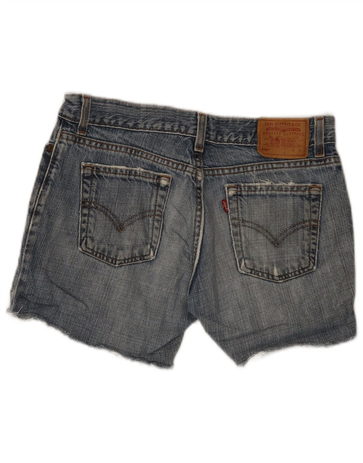 Damskie spodenki jeansowe Levi's 518 W30 Średni niebieski