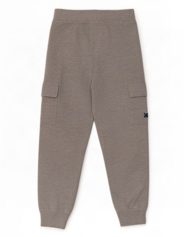 Dkny Boys Tracksuit Trousers Joggers 9-10 Years Grey Cotton