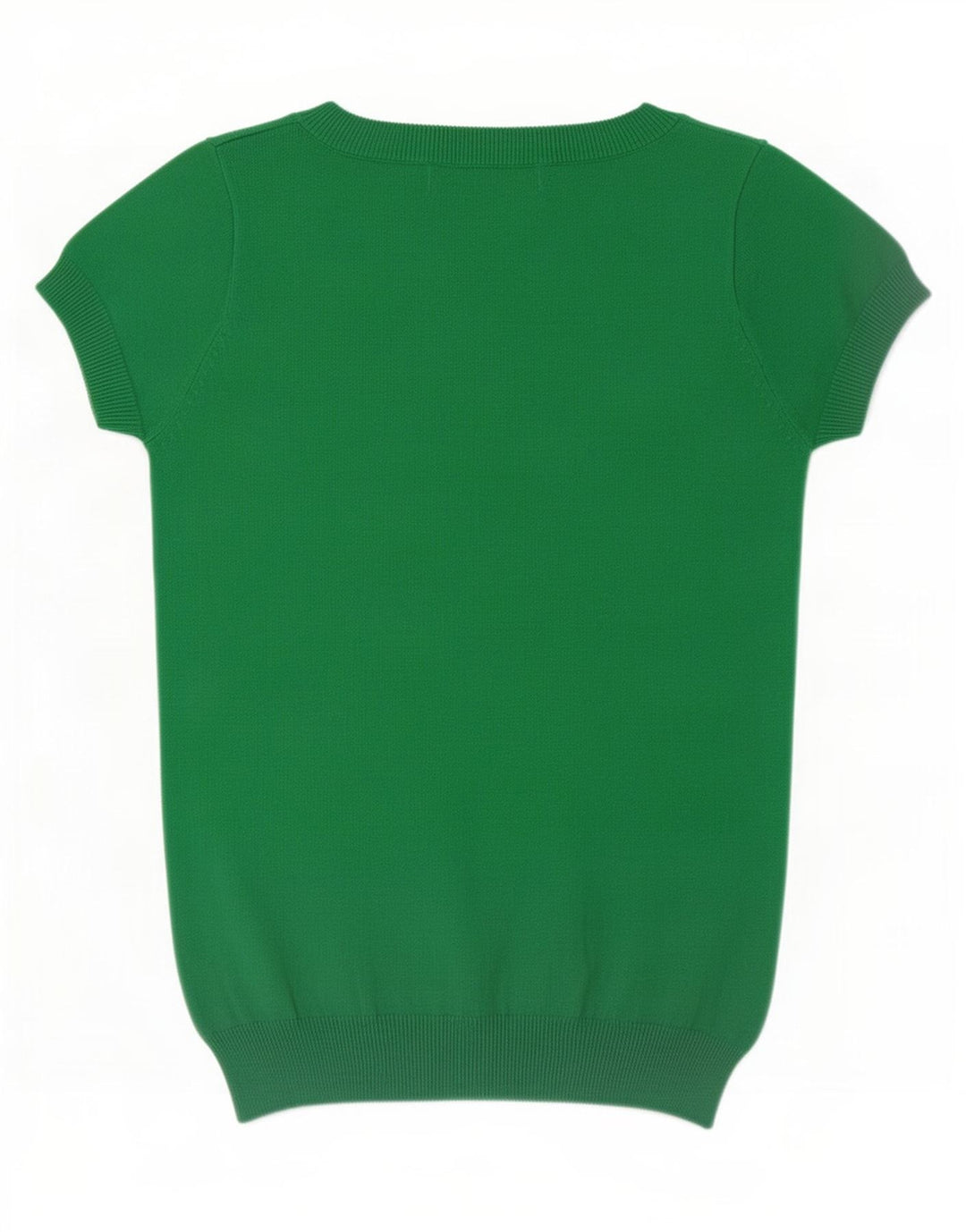 Bluzka damska Zara Top UK 8 Small, zielona bawełna
