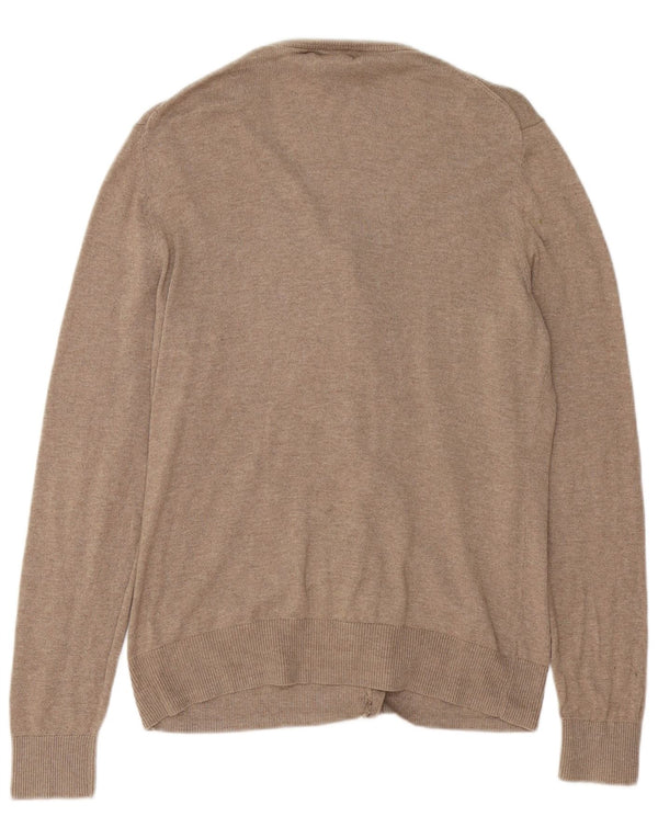 Sweter damski Gap Cardigan UK 16, duży, beżowy, bawełniany